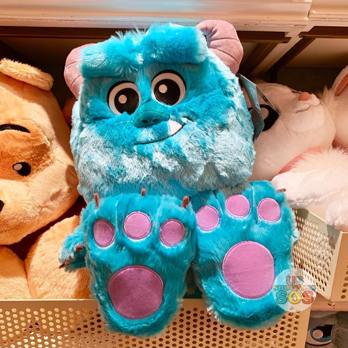 sulley big feet plush