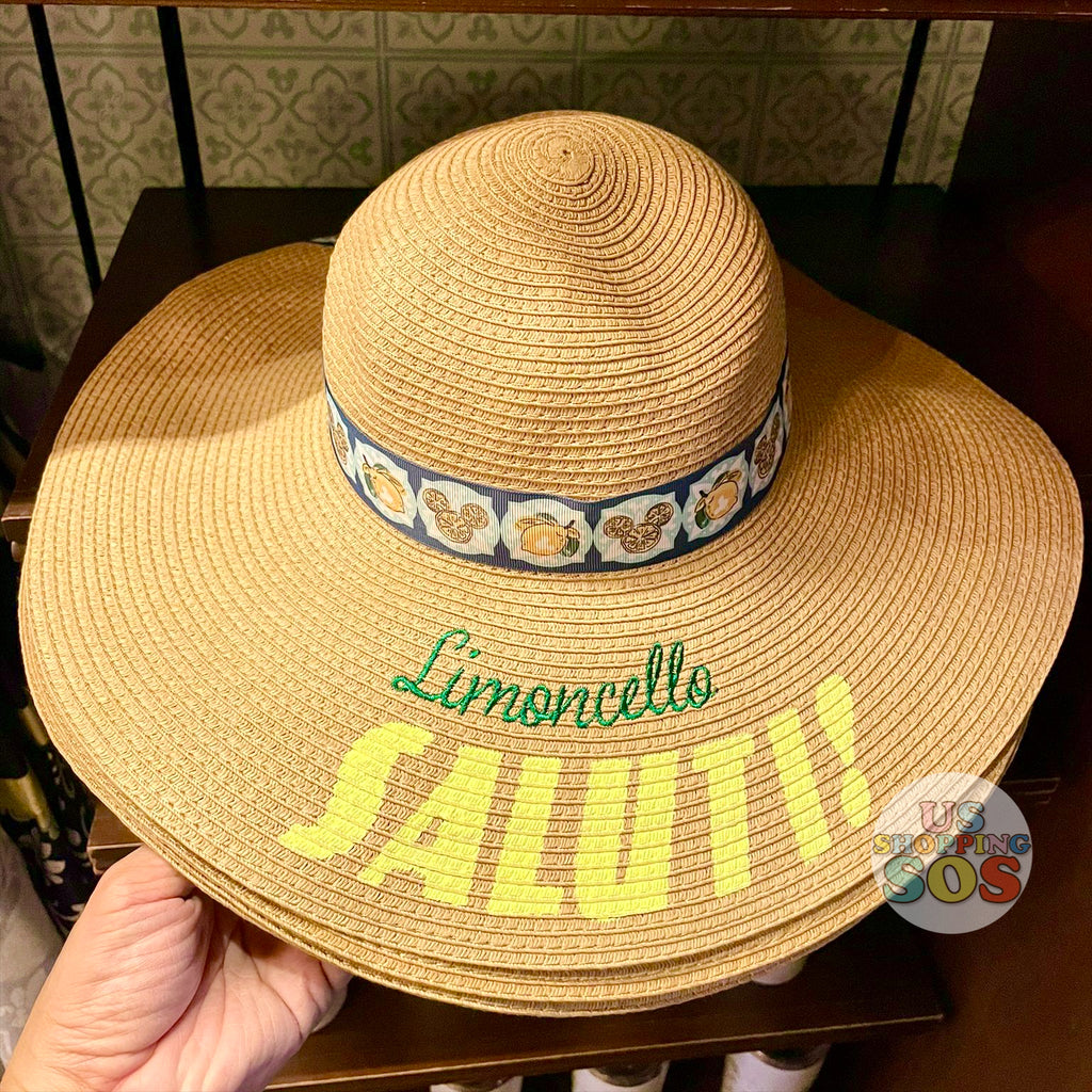 WDW - Epcot World Showcase Italy - Limoncello Straw Hat — USShoppingSOS