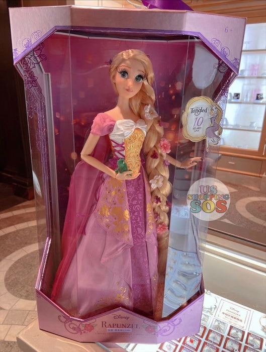 disney rapunzel 10th anniversary doll