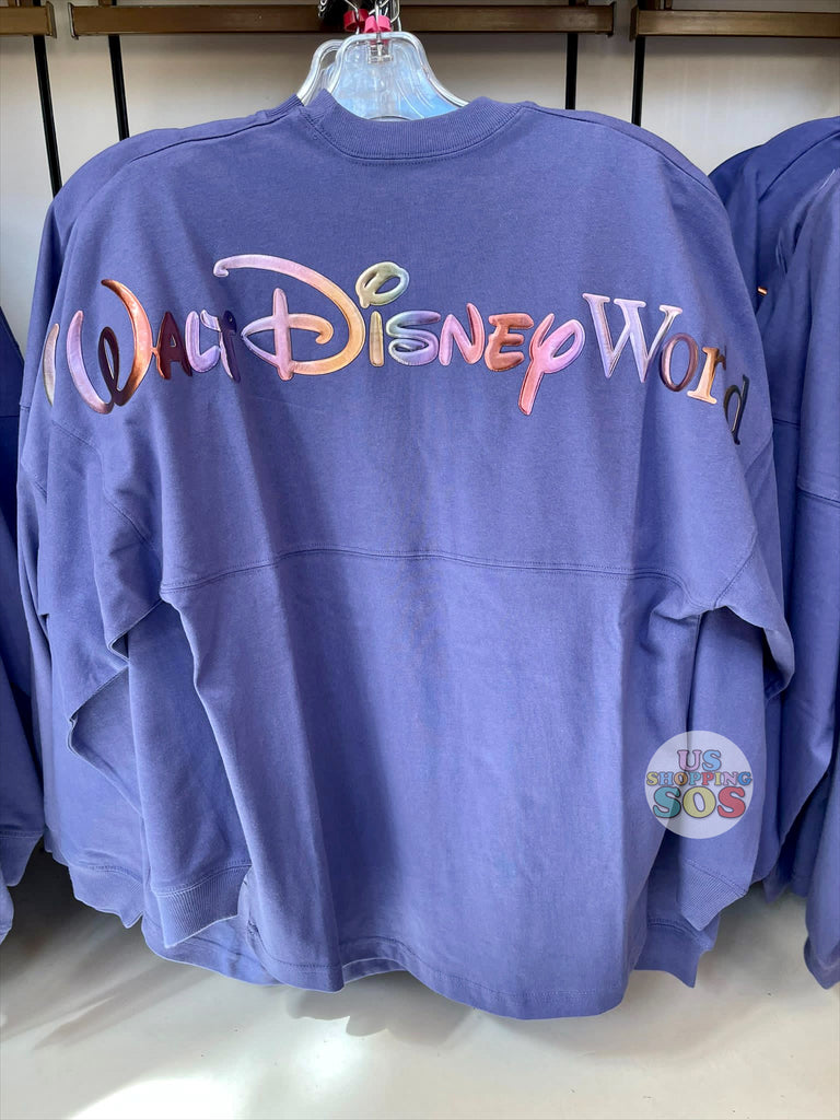 WDW - Magic Kingdom 50th Anniversary Castle - Spirit Jersey “Walt Disney  World” Purple (Adult)