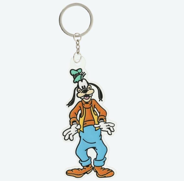 goofy disney cartoon keychain