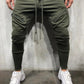 Men's Casual Cotton Trousers Multi-pocket Sweatpants Jogging Pants