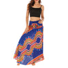 Women Hippie Bohemian Holiday Skirt Print Gypsy Two-wear Beach Dress