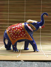 Load image into Gallery viewer, Meenakari Art Curio - Elephants, Meduim - The India Craft House 