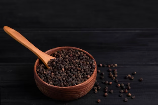 black pepper in a bowl