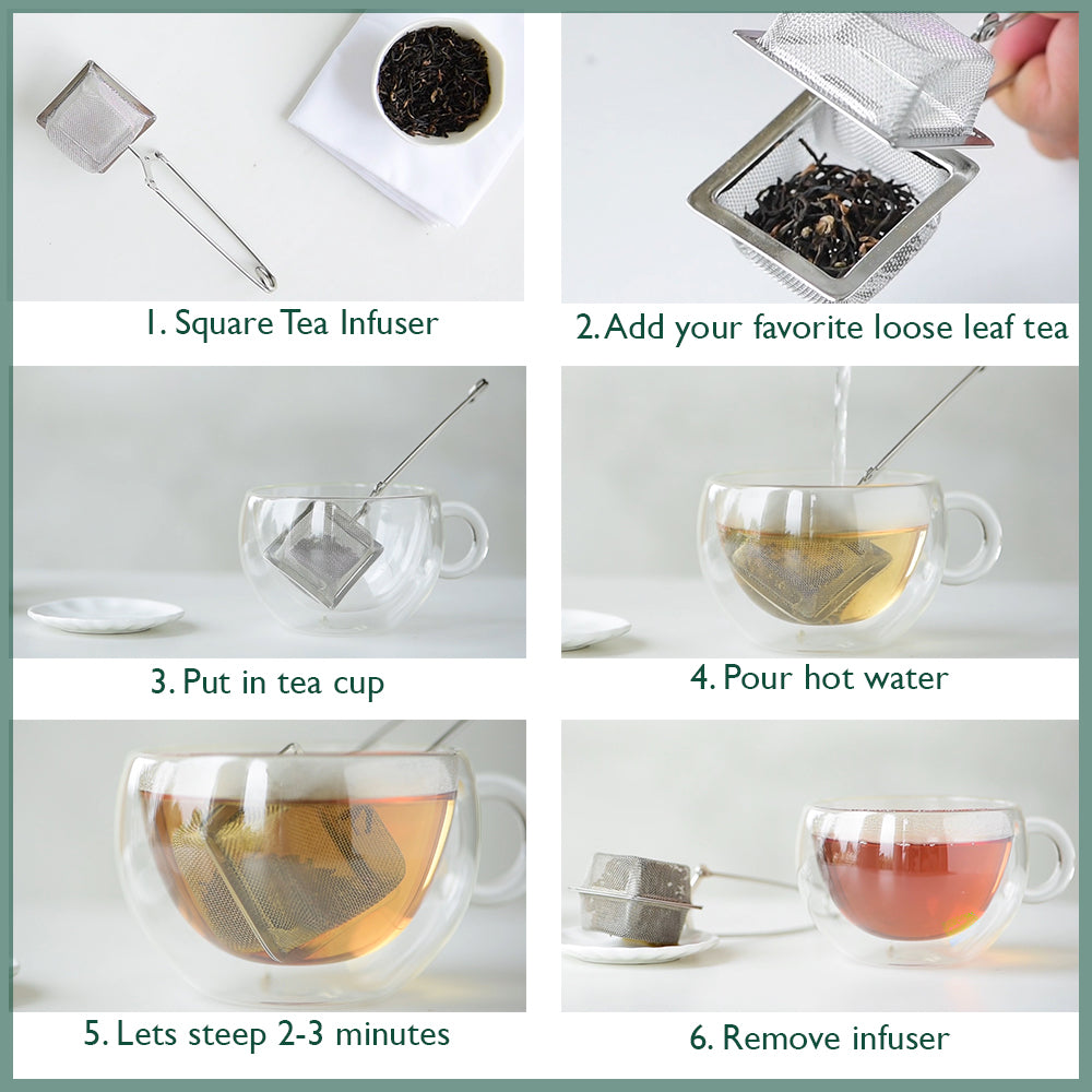 loose tea infuser pot