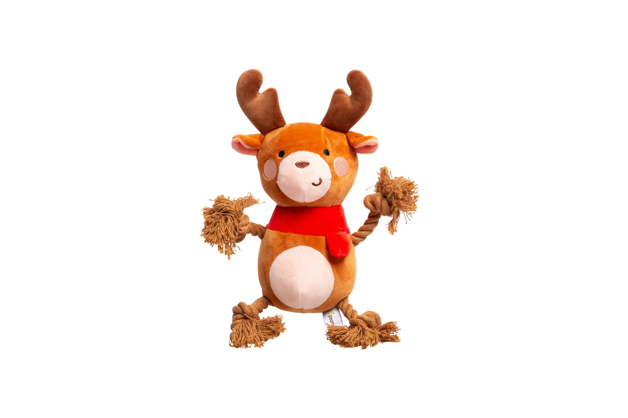 reindeer rope dog toy