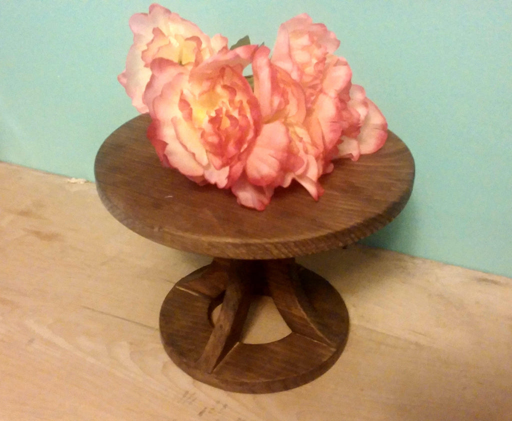 Custom Cake Stand Wood Wedding Cake Stand Rustic Cake Stand