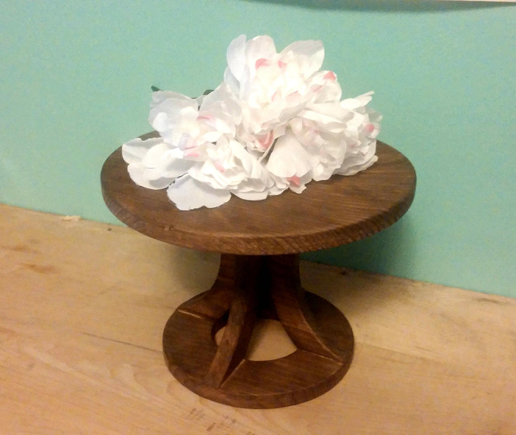 Custom Cake Stand Wood Wedding Cake Stand Rustic Cake Stand