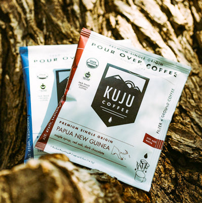 pour over coffee pouches