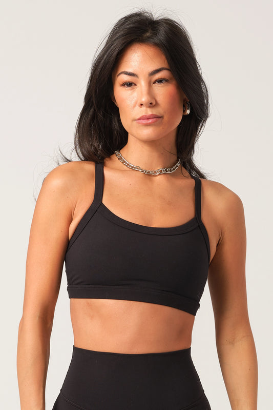 TACTEL® Geo Spiral One Shoulder Sports Bra – shop218