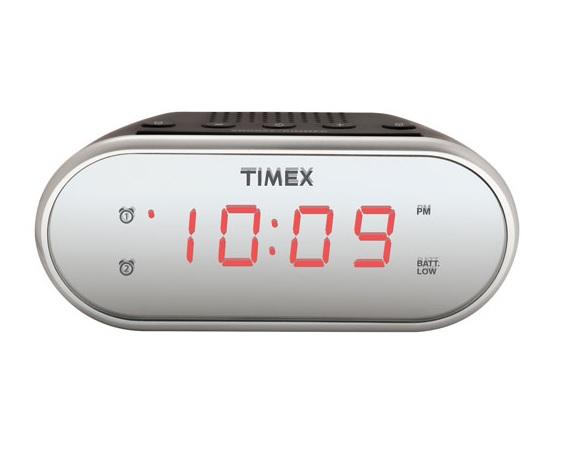 Timex T124BC Mirror Dual Alarm Clock Radio - Black (Open Box) —  KJDistribution