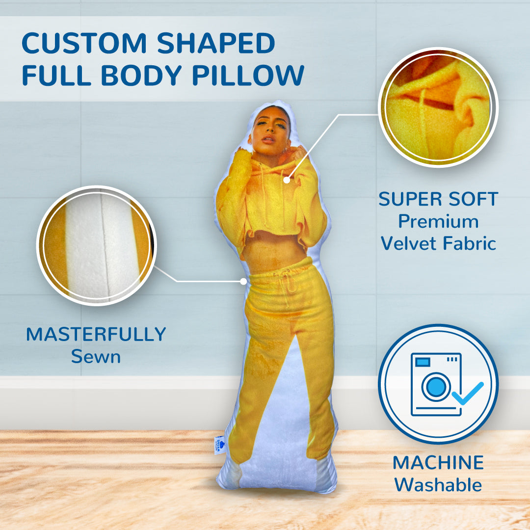 Create A Custom Full Body Shaped Pillow – Dream A Pillow