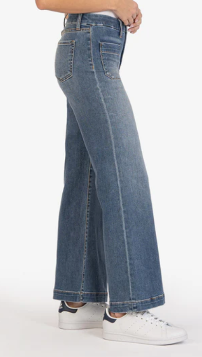 Rachel High Rise Fab Ab Mom Jean - Closer Wash Long Inseam