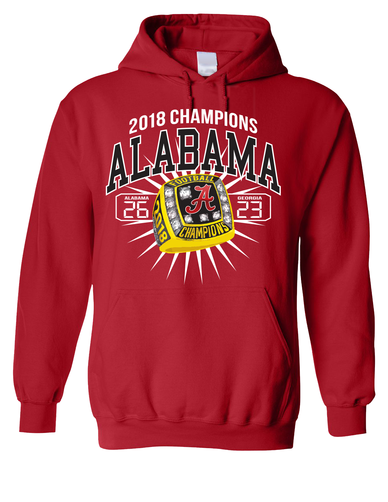 alabama national championship hoodie