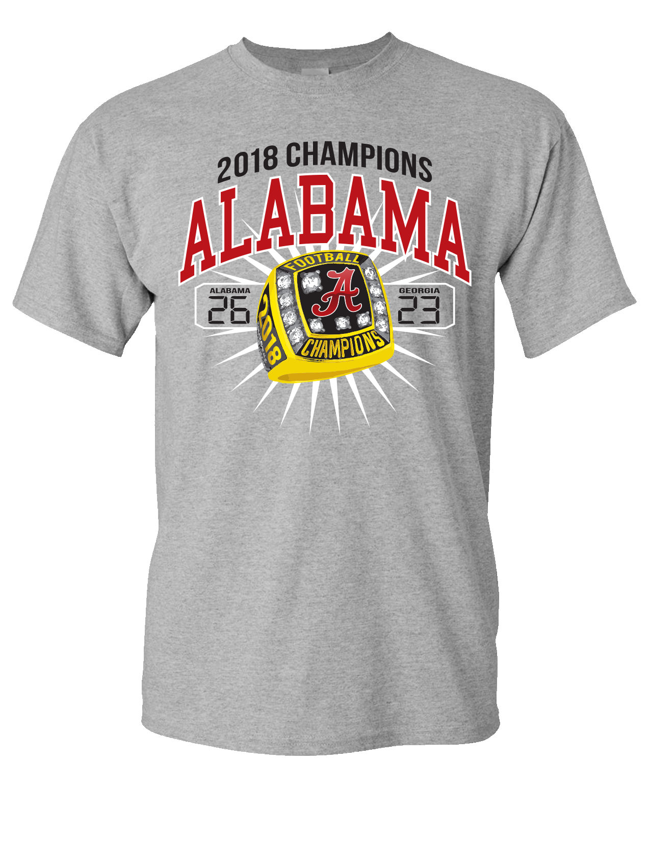 alabama championship t shirts