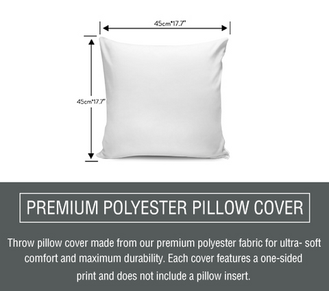 It's a Lifestyle Premium Poly-cotton Pillow Cover, 9 COLORS