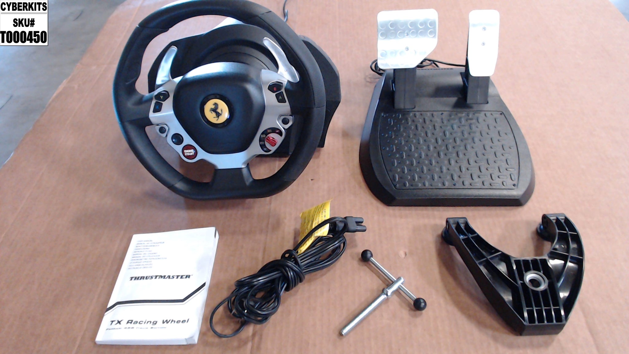 T000450 Thrustmaster Tx Racing Wheel Ferrari 458 Italia