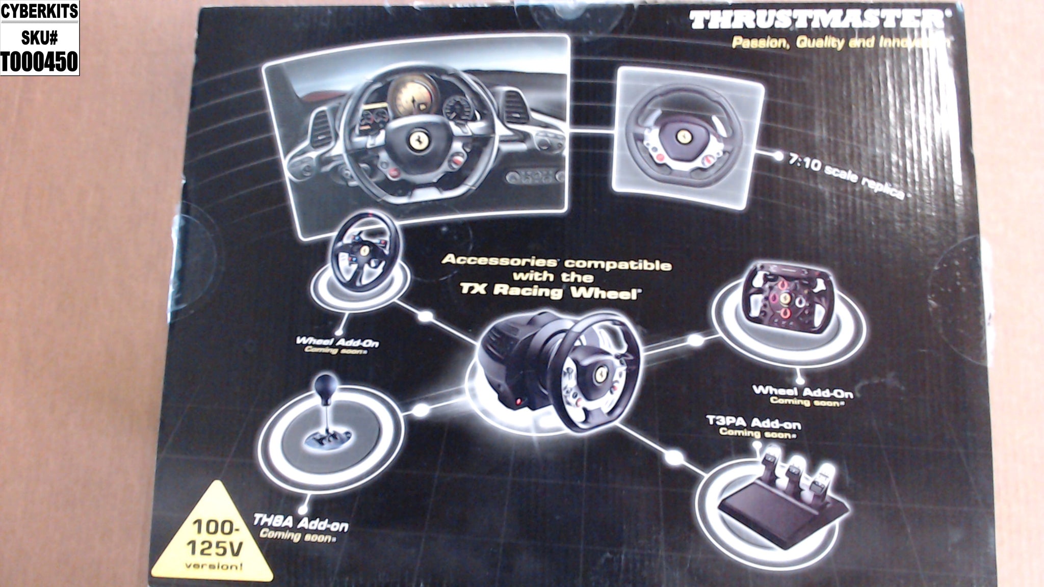 T000450 Thrustmaster Tx Racing Wheel Ferrari 458 Italia