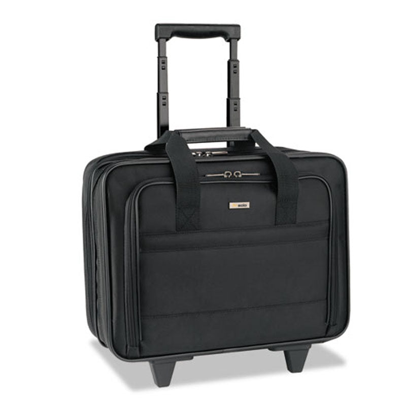 Classic Rolling Case (Fits laptops up to 15 1/2), Black Polyester ...