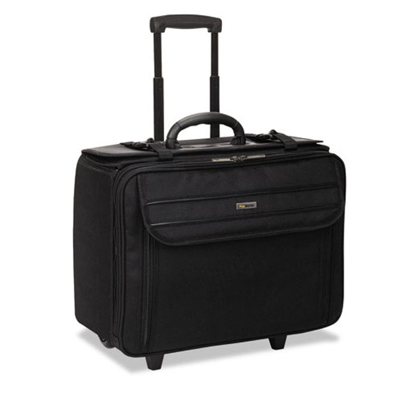 Classic Rolling Catalog Case (Fits laptops up to 17), Black Poly ...