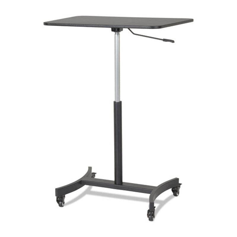 Adjustable Height Mobile Sit Stand  Table  30 3 4 