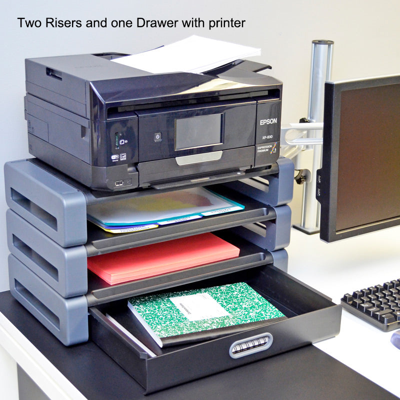 Deluxe Stacking Riser & Drawer Combinations Ultimate Office