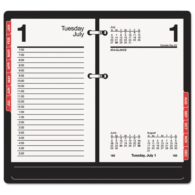 Desk Calendar Refill with Tabs Ultimate Office