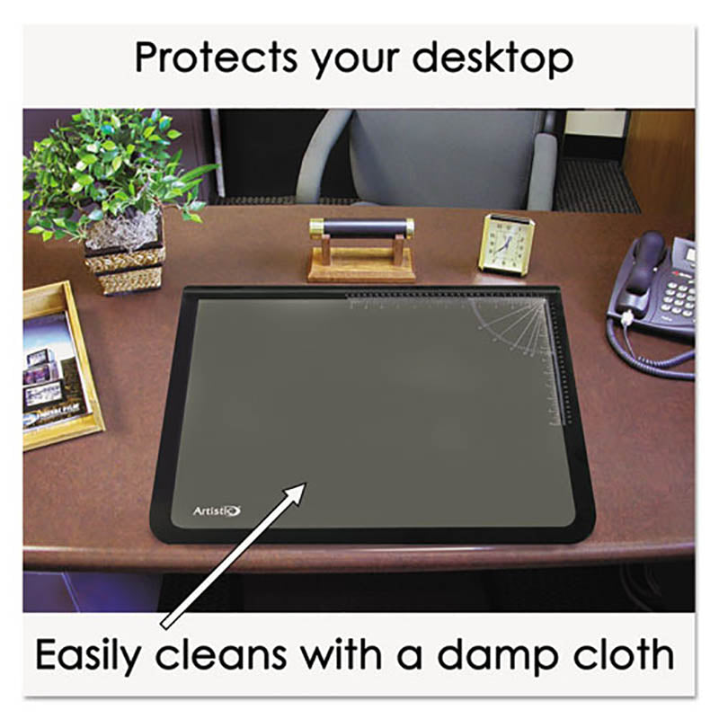 Desk Pad With Clear Overlay Ultimate Office