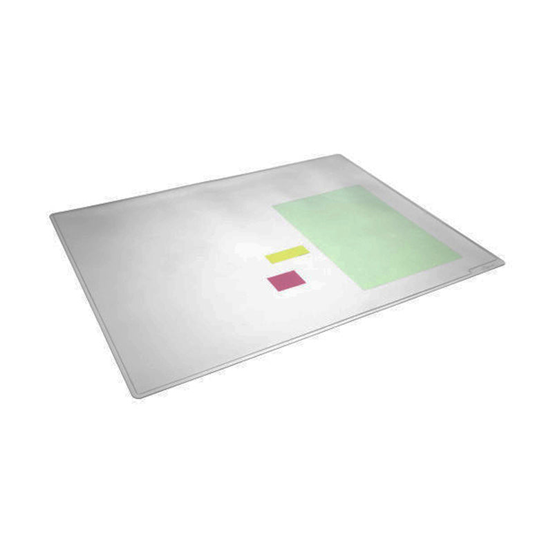 Duraglass Desk Pad W Overlay Clear Ultimate Office