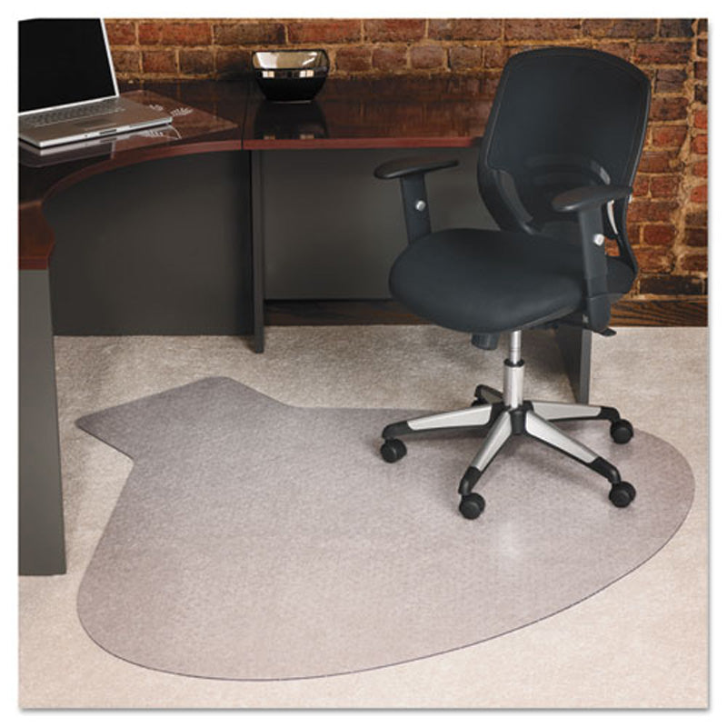Everlife Chair Mat Medium Pile Carpet Clear Ultimate Office