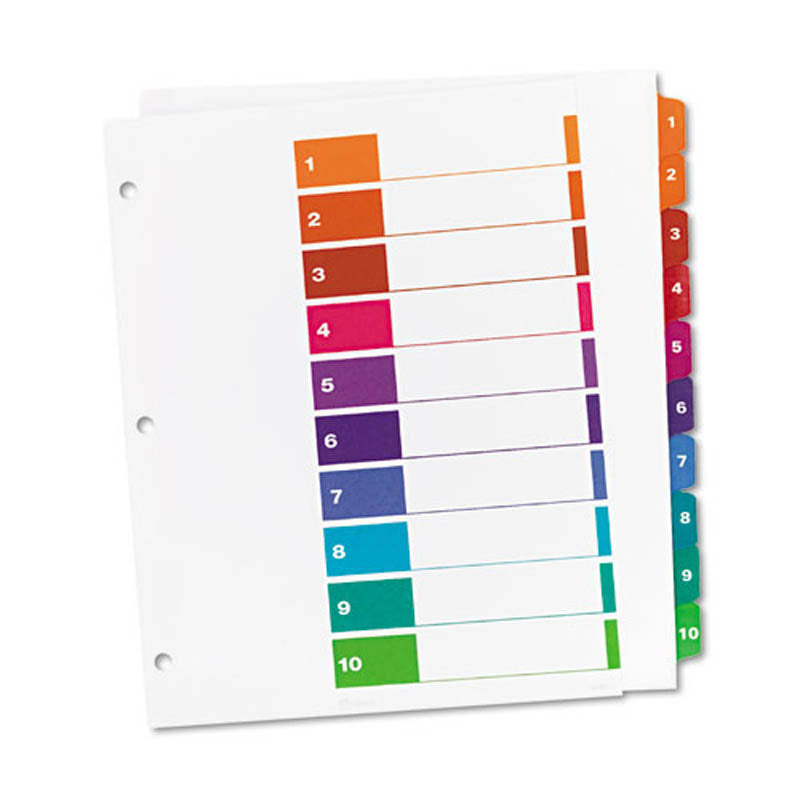 free download 3 x 5 index card with tab dividers template