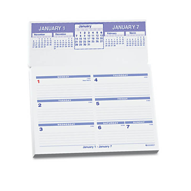 FlipAWeek Desk Calendar Refill Ultimate Office