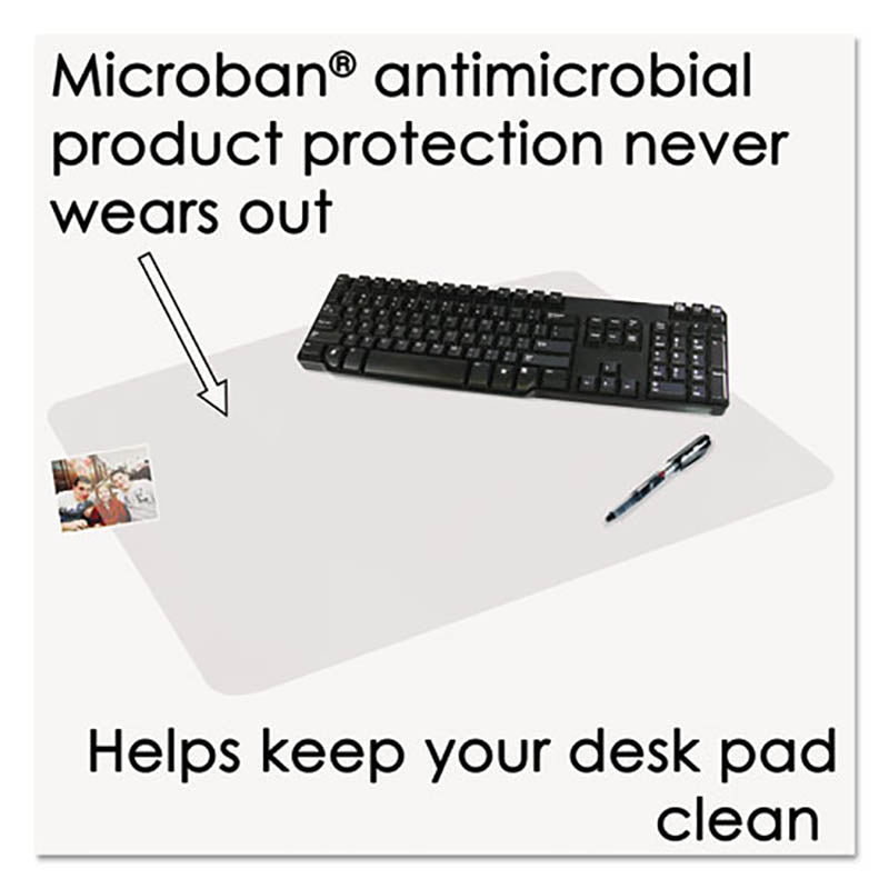 Krystalview Desk Pad With Microban Protectio Ultimate Office