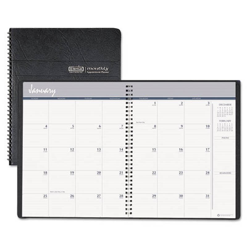 24 Month Ruled Monthly Planner Ultimate Office   Month Ruled Monthly Planner 8 1 2 X 11 Black.media 1 1800x 