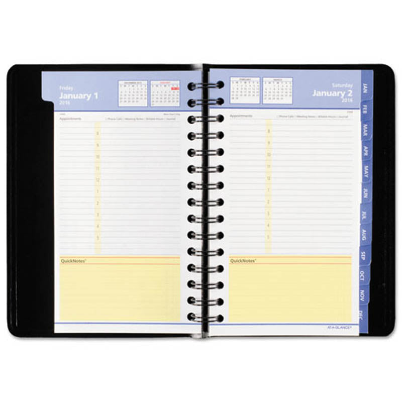 quicknotes weekly monthly appointment book