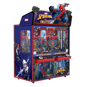Andamiro Spider-Man Coin Pusher – 2-Player Arcade Game - Game Room Shop