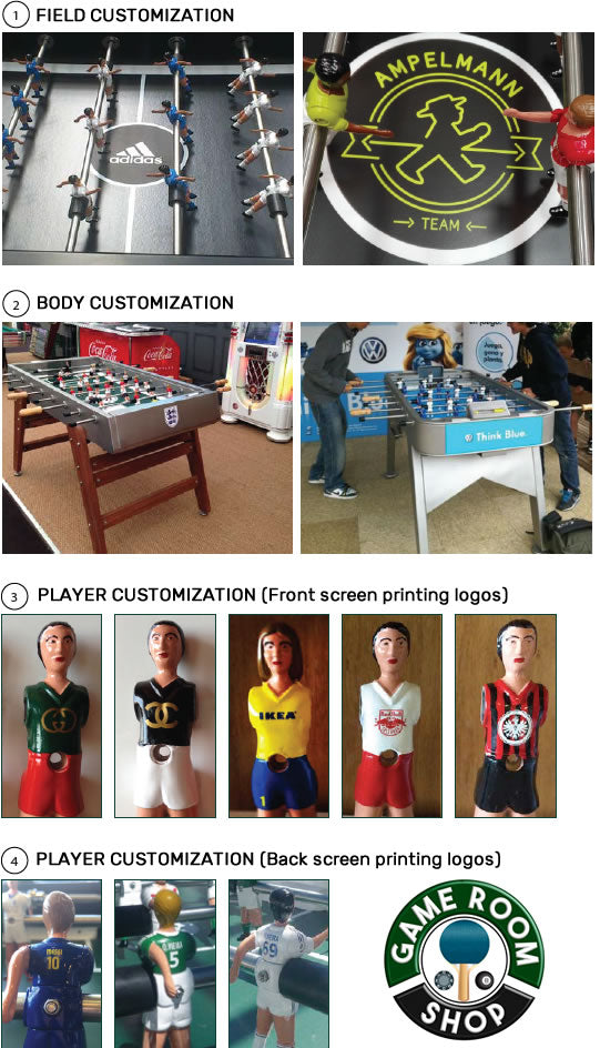 RS Barcelona Foosball Customization