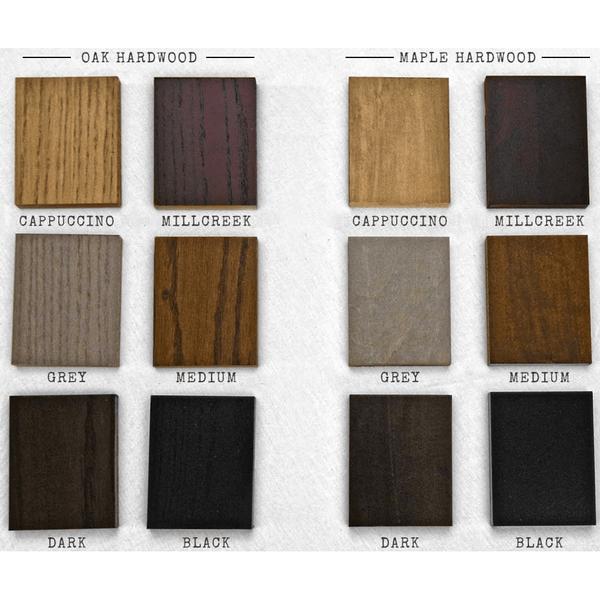 Wood & Stain Sample