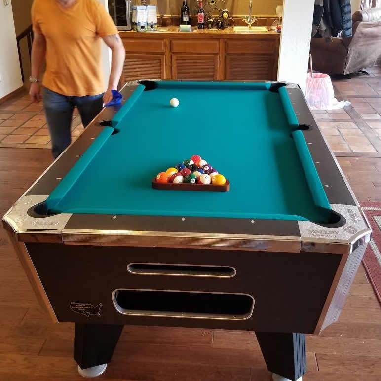 black valley pool table