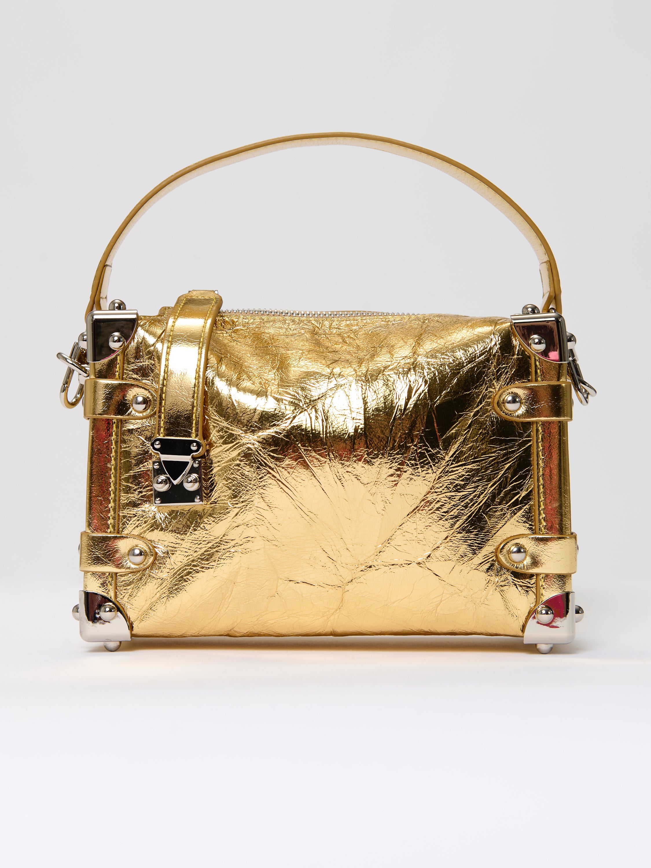 Metallic Trunk Bag