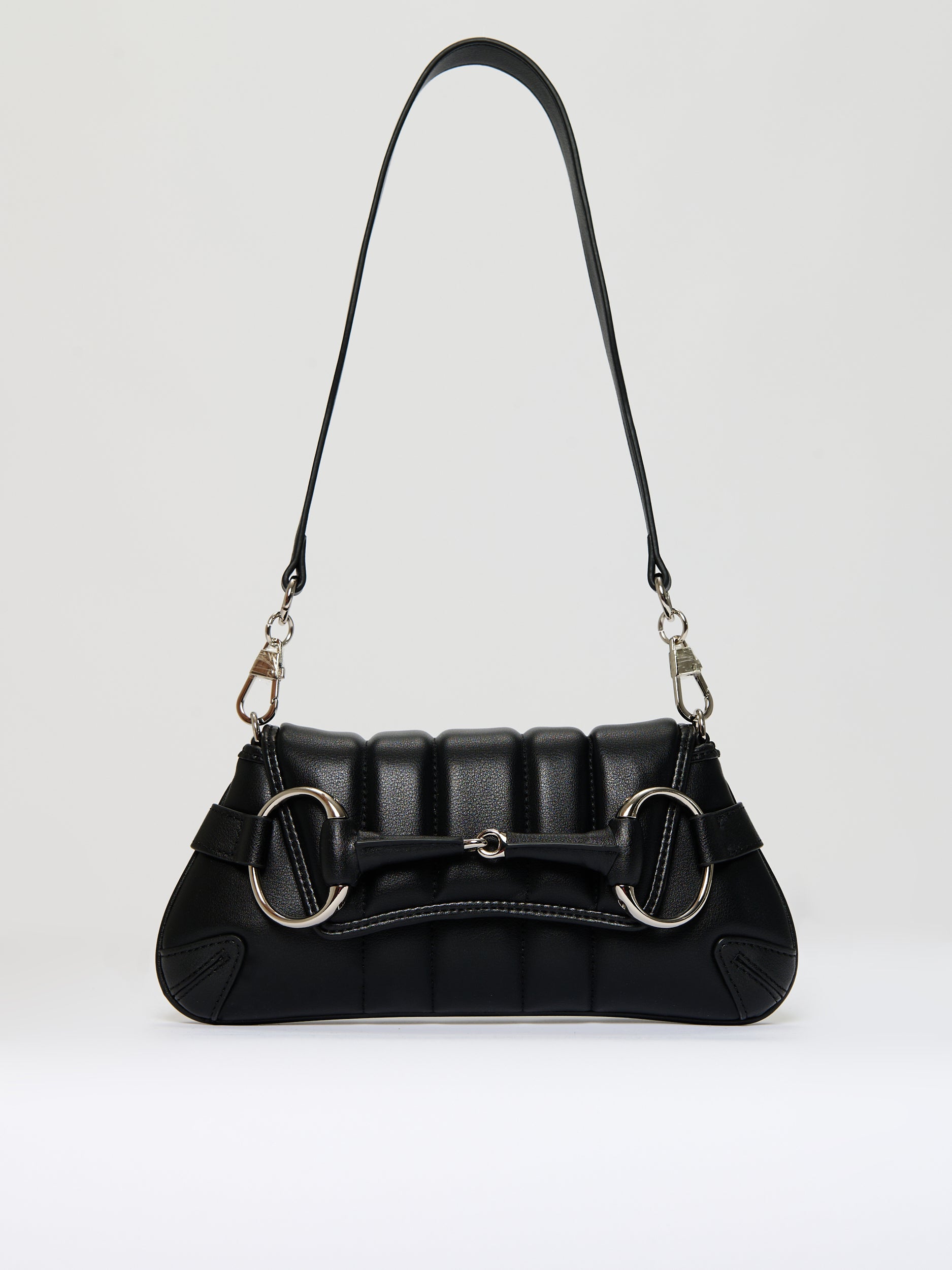 Vertical Stitch Detailed Clutch