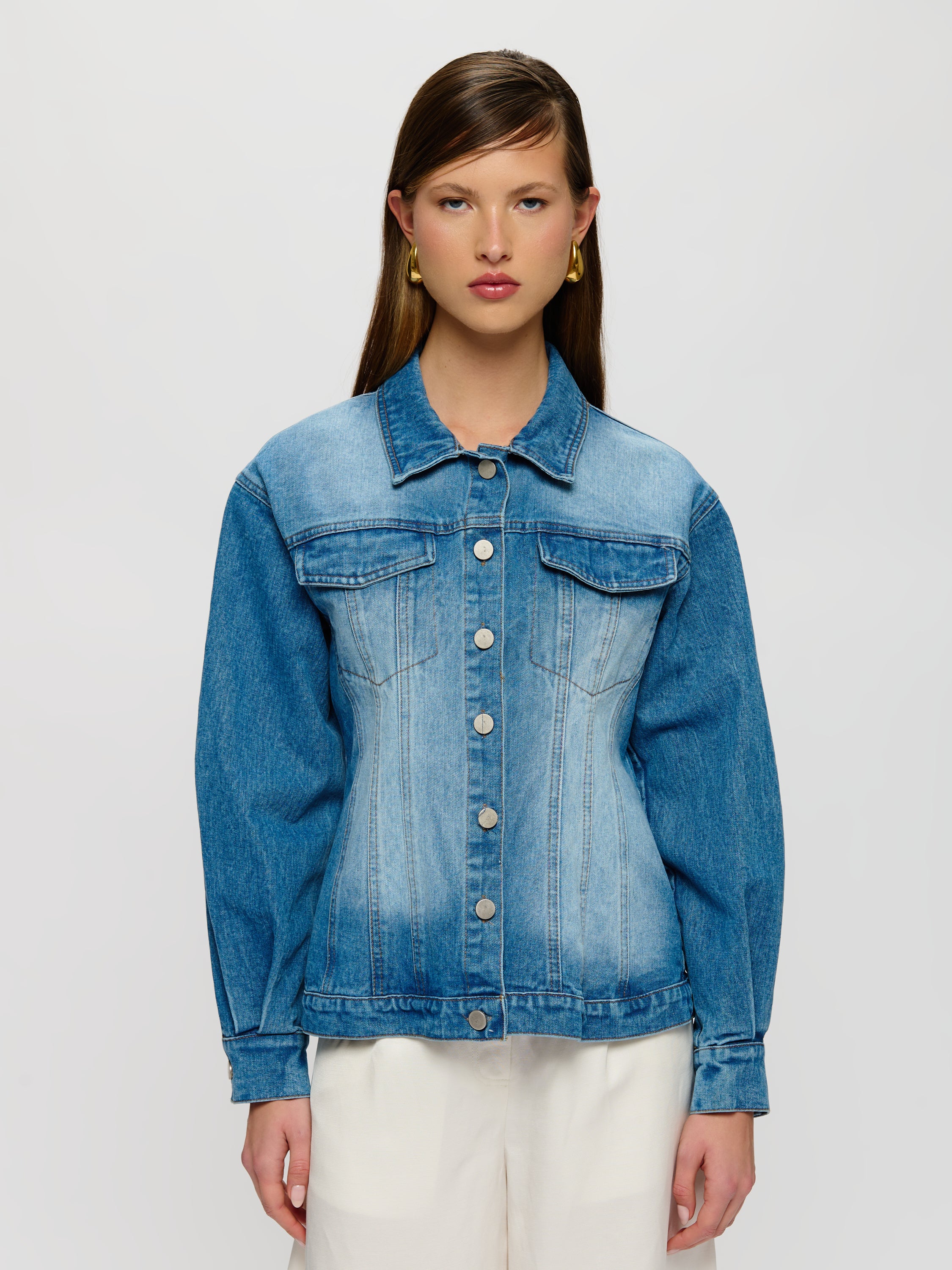 Fitted Denim Jacket