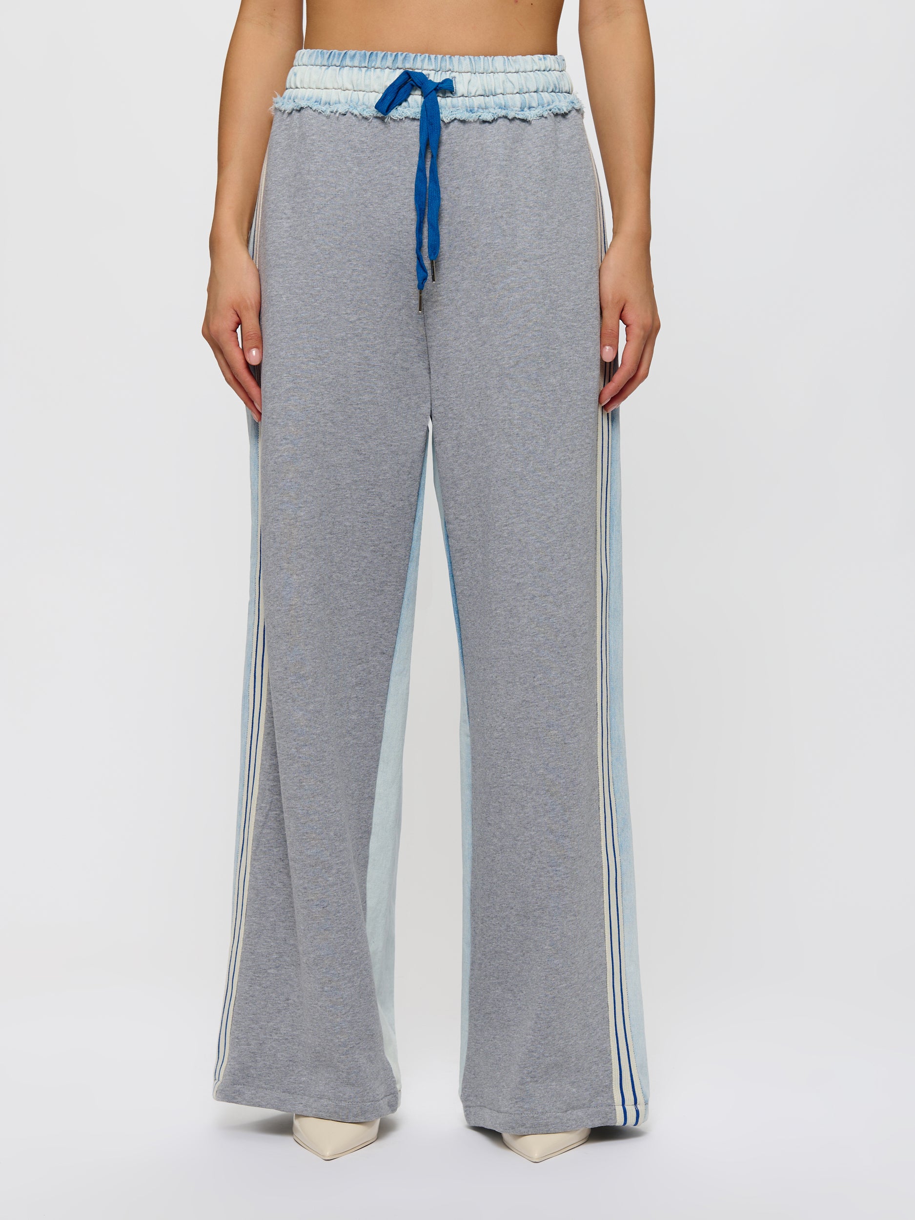 Half Denim Sweatpant