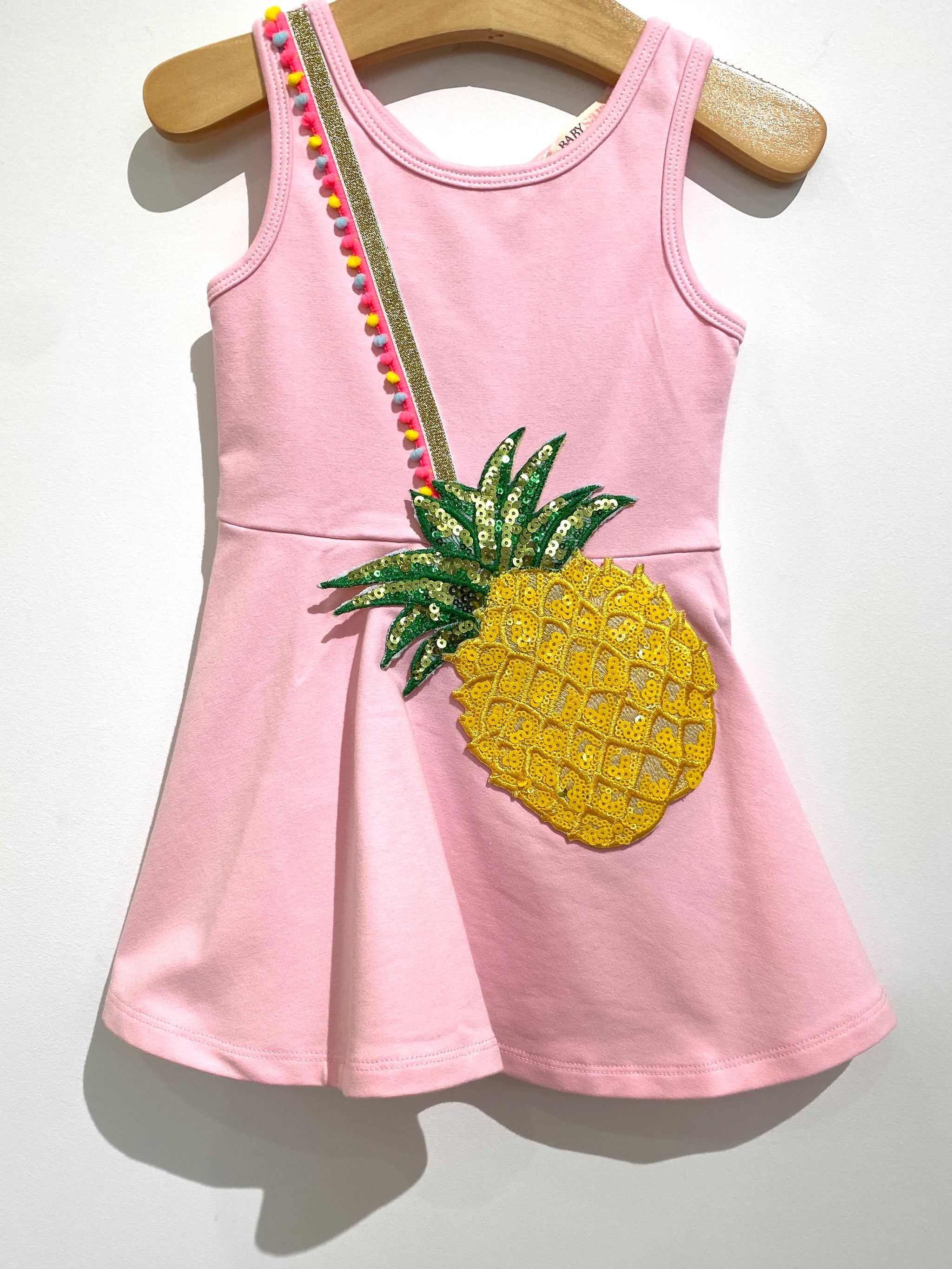 pink pineapple dress