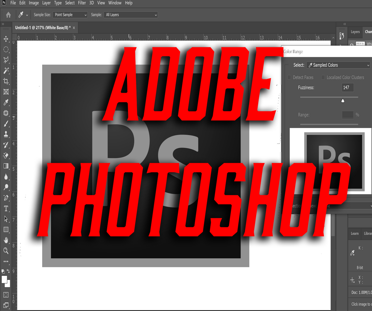photoshop color separation for screen printing