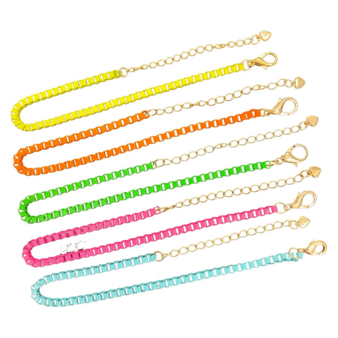 Color Chain Bracelet