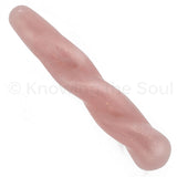 Rose Quartz twist wand