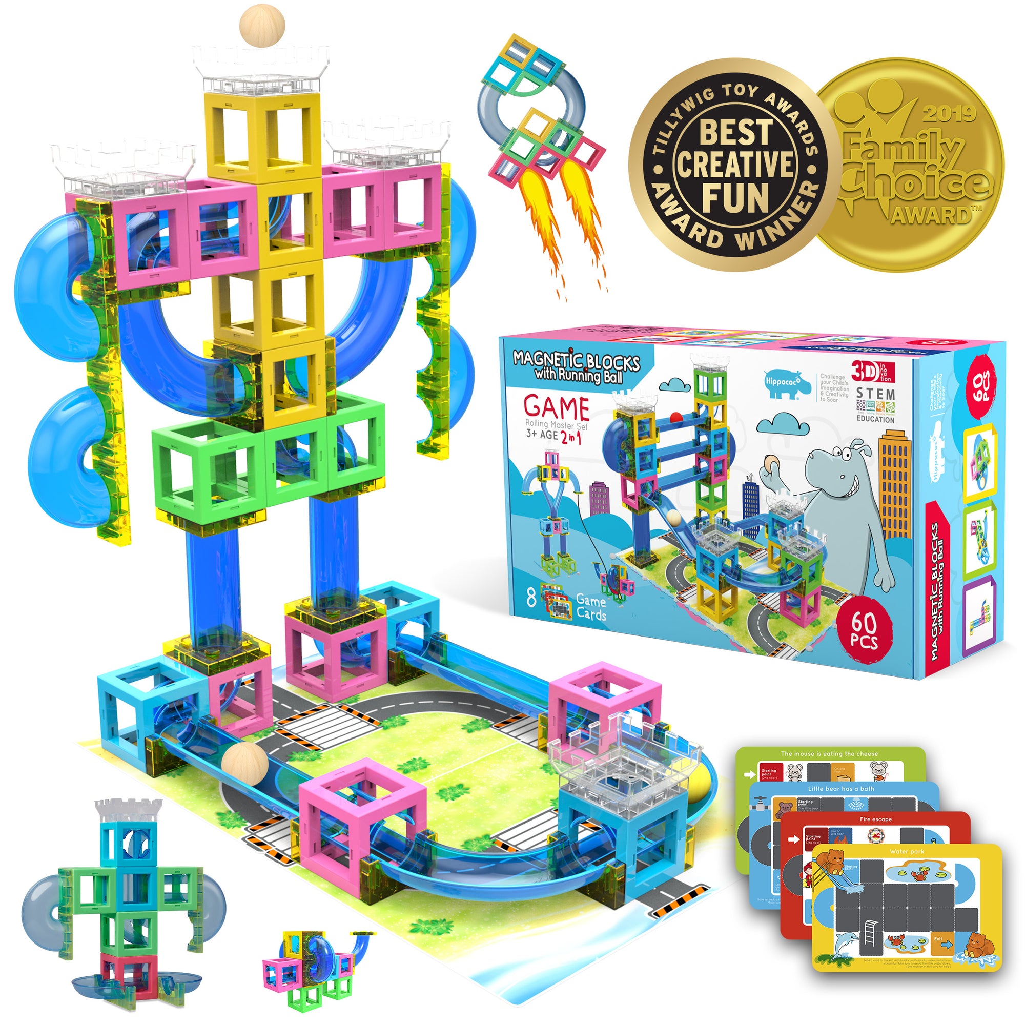 creative magnetic building blocks