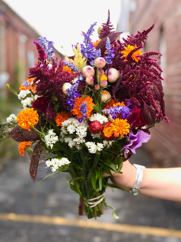 summer flower arrangement